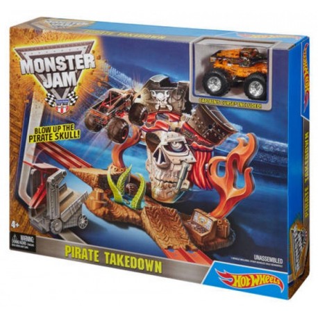 Hot Wheels Monster Jam Mision Pirata - Envío Gratuito
