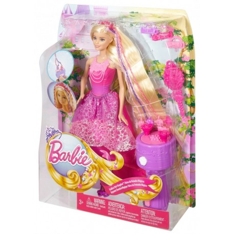 Barbie Peinados Magicos de Princesa - Envío Gratuito