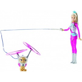 Barbie y Mascota Aventura Espacial - Envío Gratuito