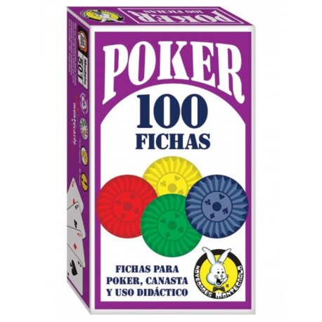 100 Fichas Poker - Envío Gratuito