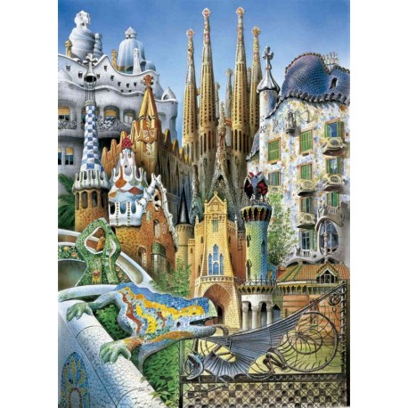 Gaudi Miniature - Rompecabezas - Envío Gratuito