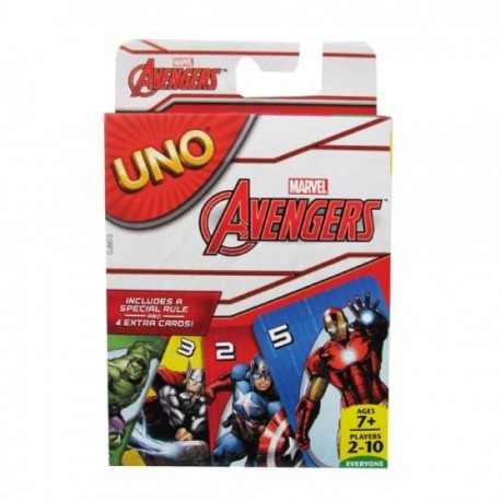 Uno Marvel Avengers - Envío Gratuito