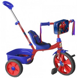 Triciclo Spiderman con Bastón - Envío Gratuito