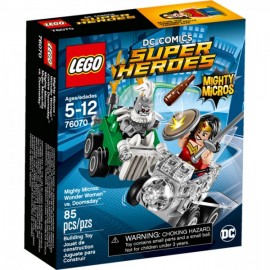Wonder Woman Vs Doomsday - Lego - Envío Gratuito
