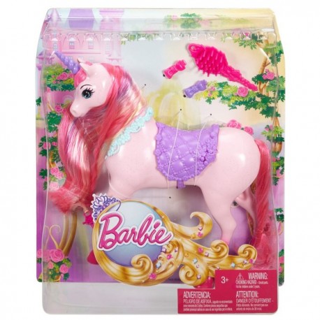 Unicornio Barbie  Reino Peinados Magicos - Envío Gratuito