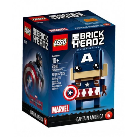 LEGO® BrickHeadz - Capitan America - Envío Gratuito